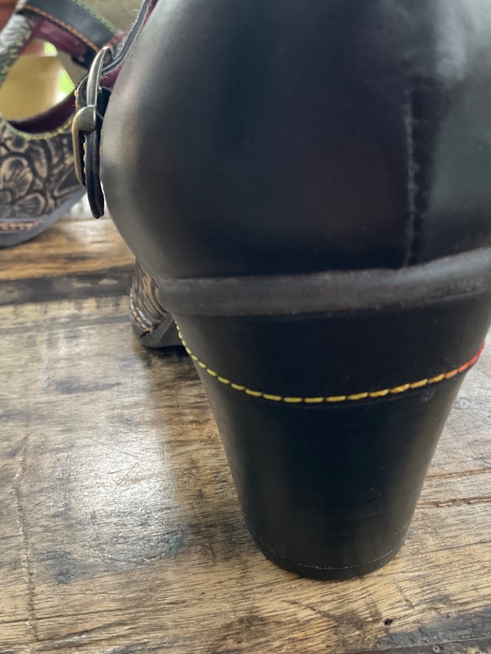 L Artiste artisan black heels,EU 41. - Picture 6 of 13